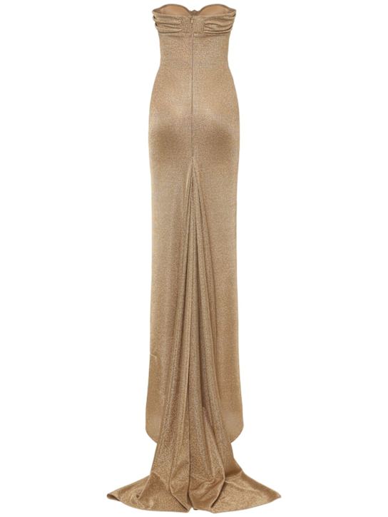 Giuseppe Di Morabito: Vestito in jersey metallizzato