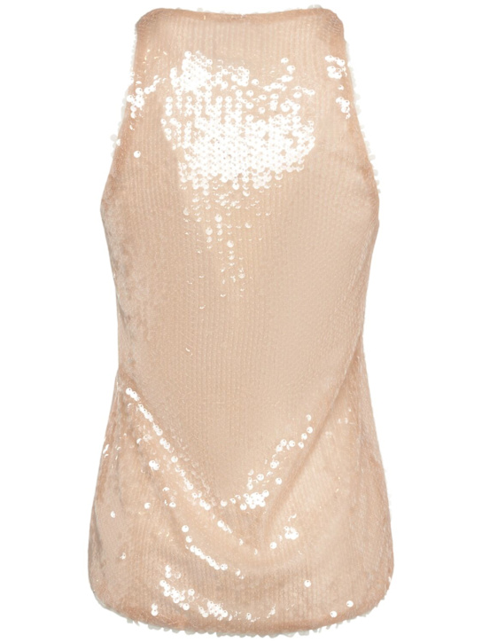 Giuseppe Di Morabito: Tank top con paillettes