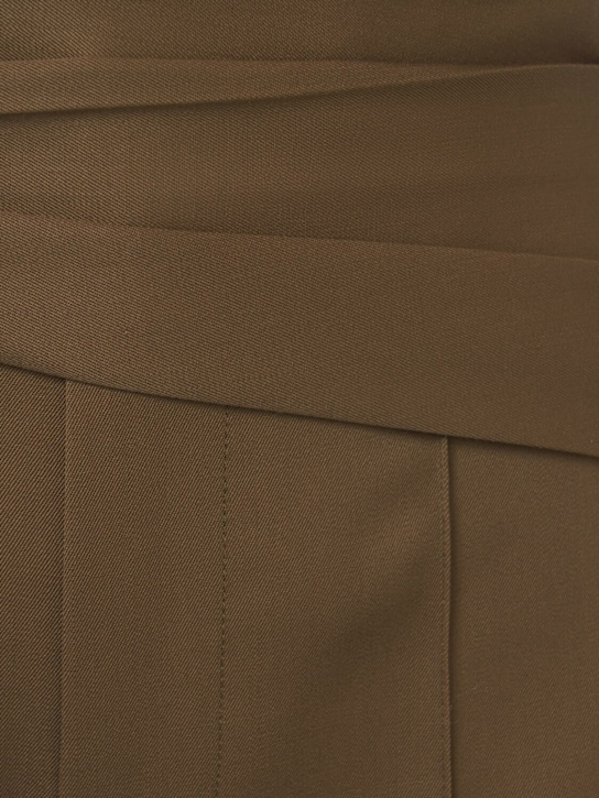 Giuseppe Di Morabito: Ausgestellte Hose aus Wolle