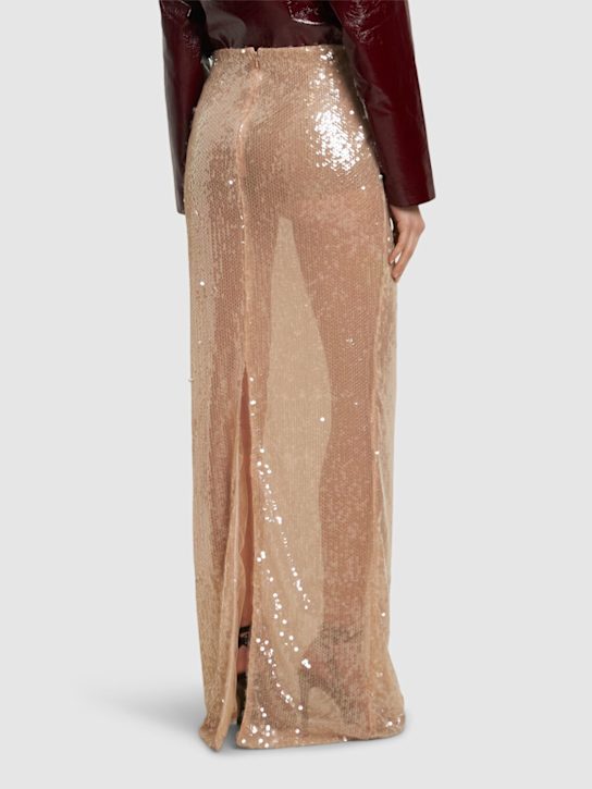Giuseppe Di Morabito: Jupe longue à sequins