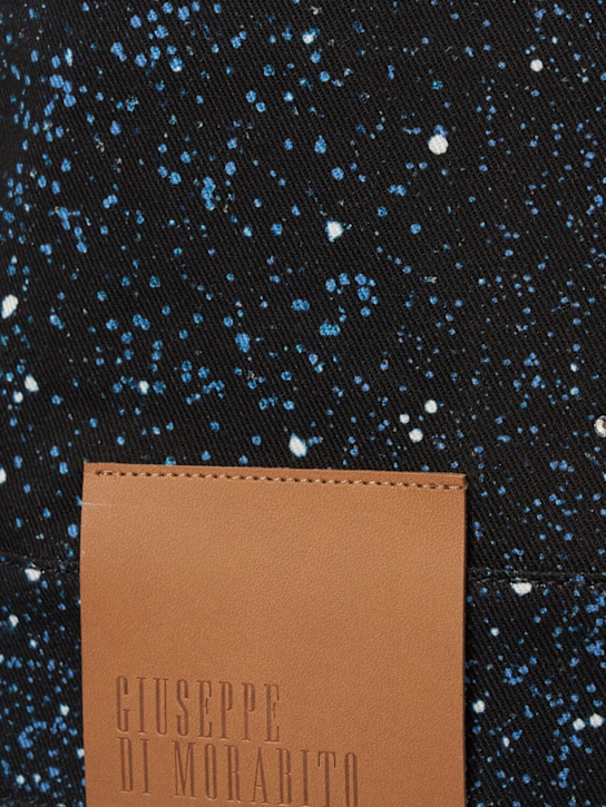 Giuseppe Di Morabito: Giacca in denim con decorazioni