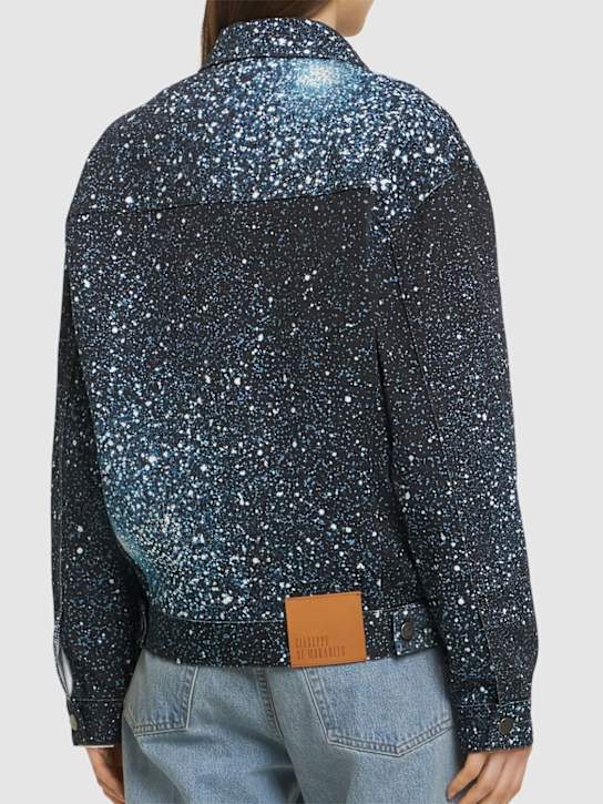 Giuseppe Di Morabito: Giacca in denim con decorazioni