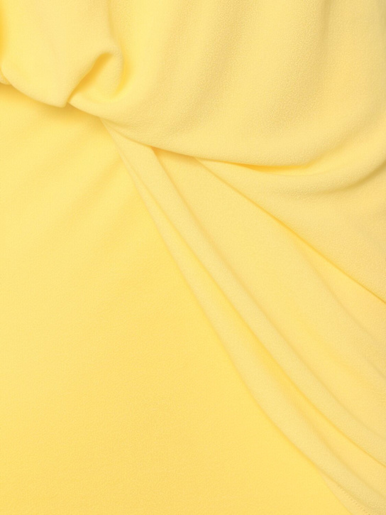 Jacquemus: Robe longue drapée La Robe Peplo Longue