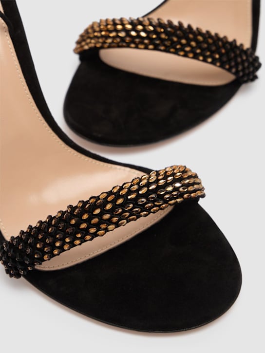 Gianvito Rossi: Sandalias de ante 105mm