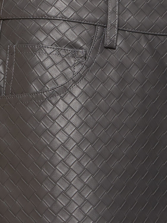 Rotate: Pantalon taille haute en tissu technique imprimé