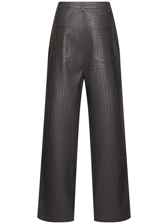 Rotate: Pantalon taille haute en tissu technique imprimé
