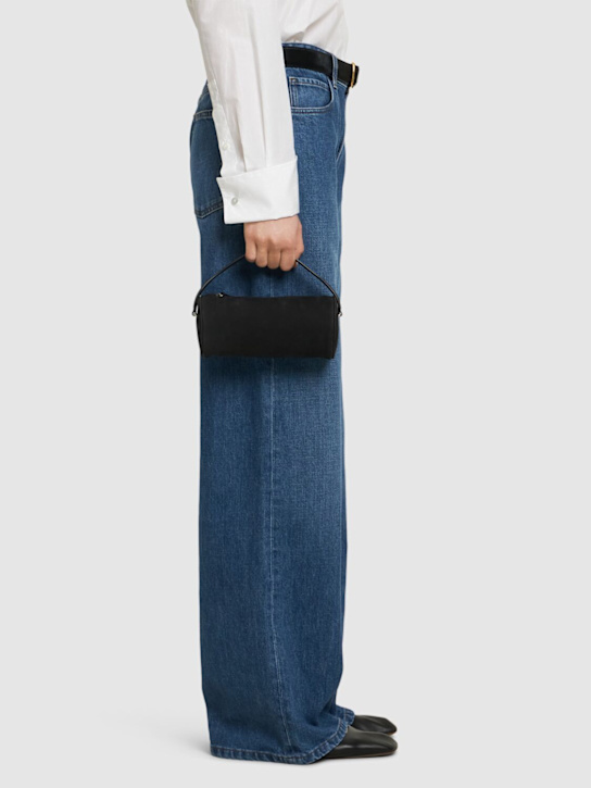 The Row: Round 90s nubuck top handle bag