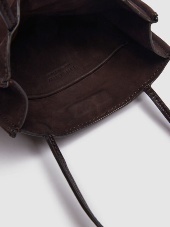 The Row: Borsa piccola To Go in camoscio