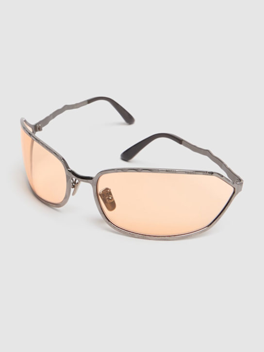 Kuboraum Berlin - Lunettes de soleil rondes en métal H30