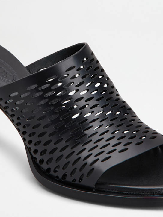 Tod's: Mules in pelle 75mm