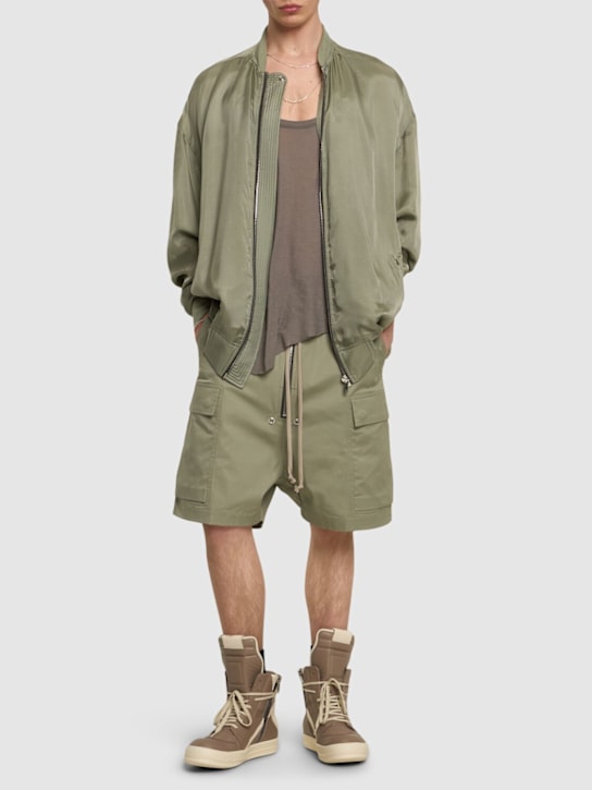 Rick Owens: Baumwollshorts „Cargobelas“
