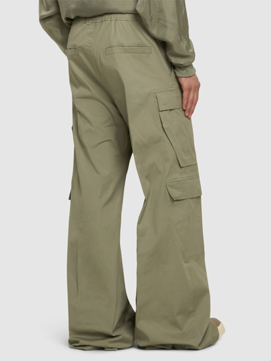 Rick Owens: Weite Hose aus Baumwolle „Cargobelas“