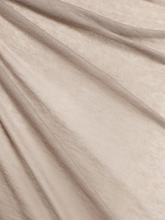 Rick Owens: T-Shirt aus Baumwolle mit V-Ausschnitt „Dylan“