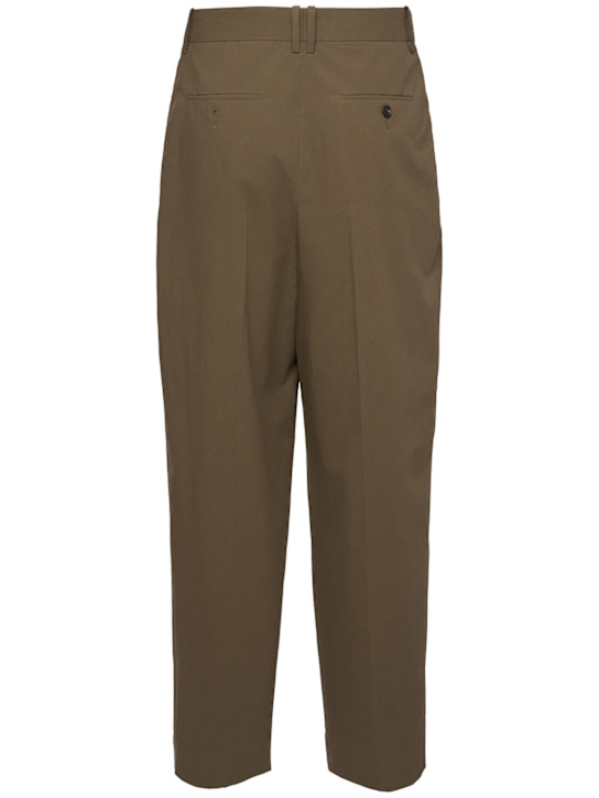 The Row: Baumwollhose mit Plisseedetail „Silas“