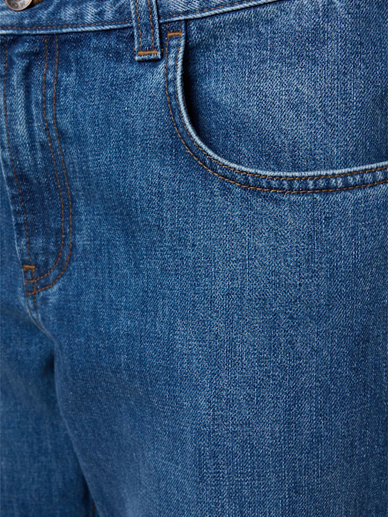 The Row: Baumwolljeans mit ausgestelltem Schnitt „Jaxon“