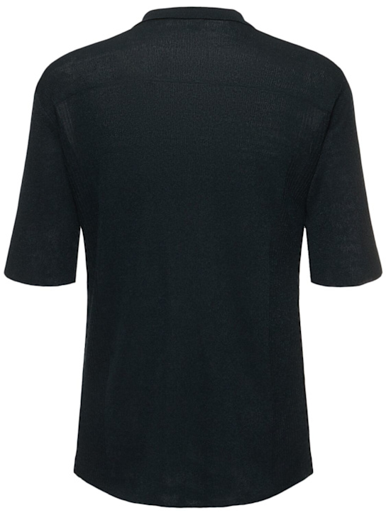 The Row: Polotop aus Leinen und Viskose „Reggie“