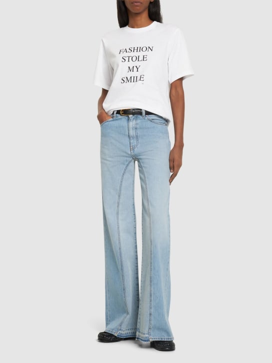 Victoria Beckham - T-shirt in cotone