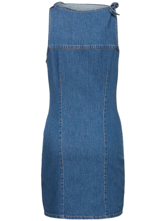 Coperni: Vestido corto de denim