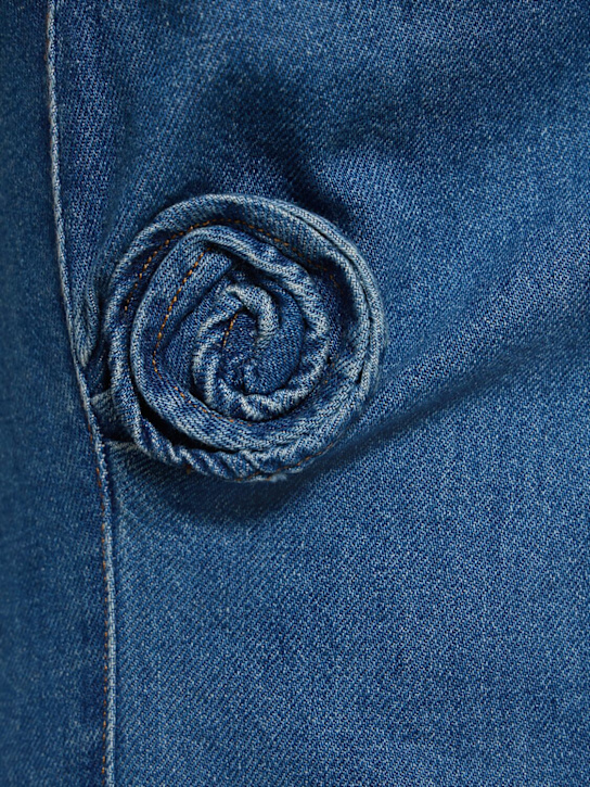 Coperni: Vestido corto de denim