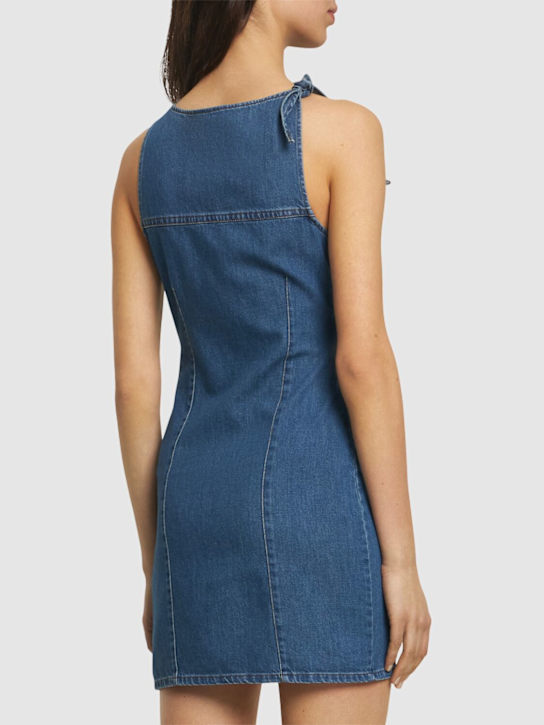 Coperni: Vestido corto de denim