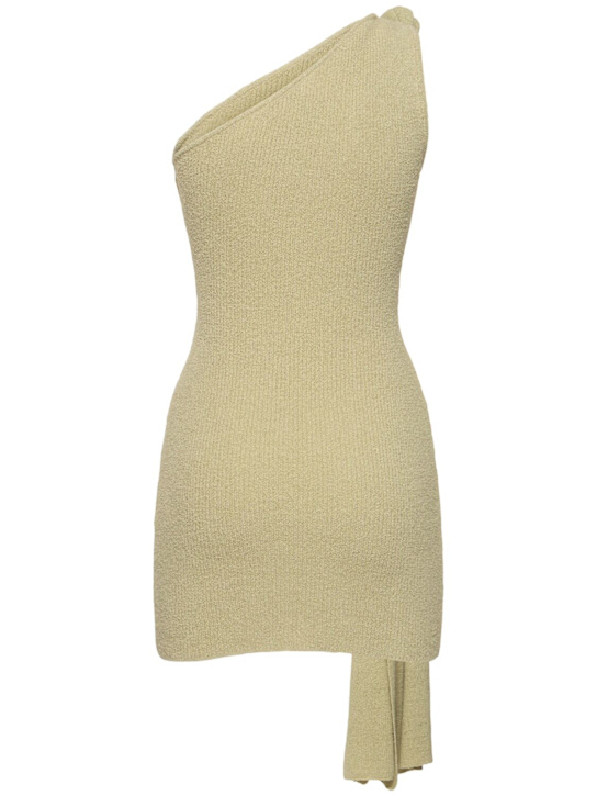 Aya Muse: Vestido corto de lino