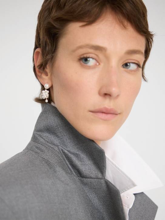 Sophie Bille Brahe: Boucles d'oreilles en perles et or 14 K Botticelli