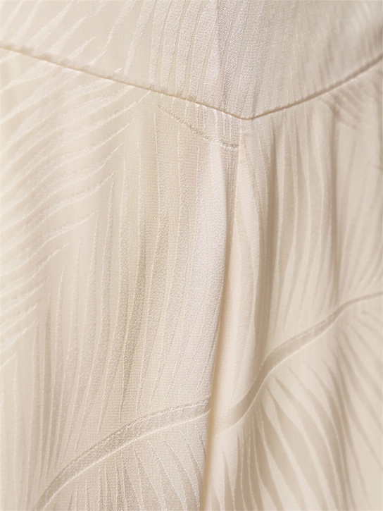 Johanna Ortiz: Pantalones anchos con jacquard