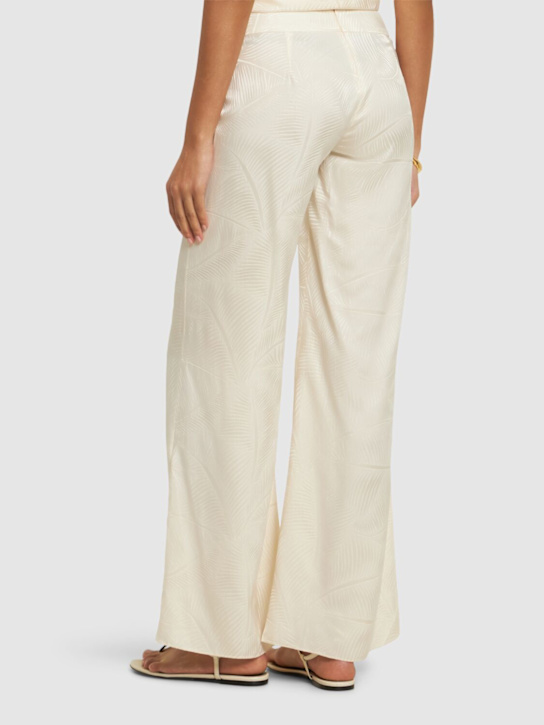 Johanna Ortiz: Pantalones anchos con jacquard