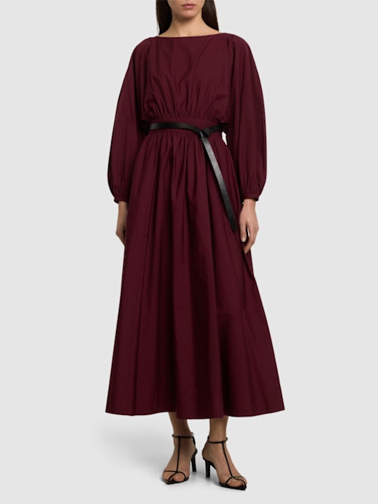 Gabriela Hearst - Vestito midi Ahmose in popeline di cotone