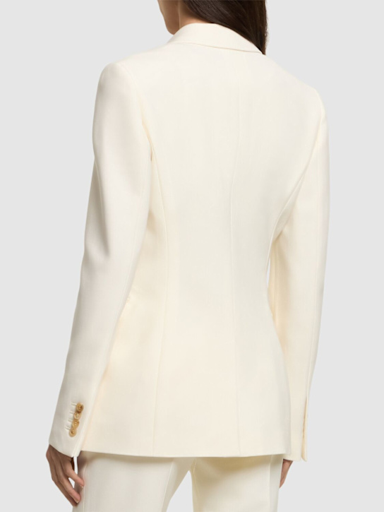 Gabriela Hearst: Zweireihiger Blazer aus Wolle „Angela“