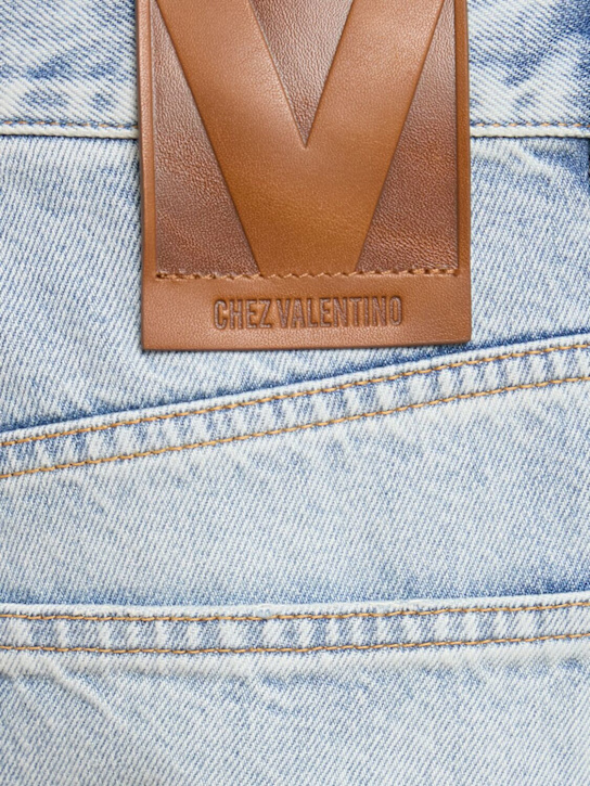 Valentino: Jeans in denim stonewashed