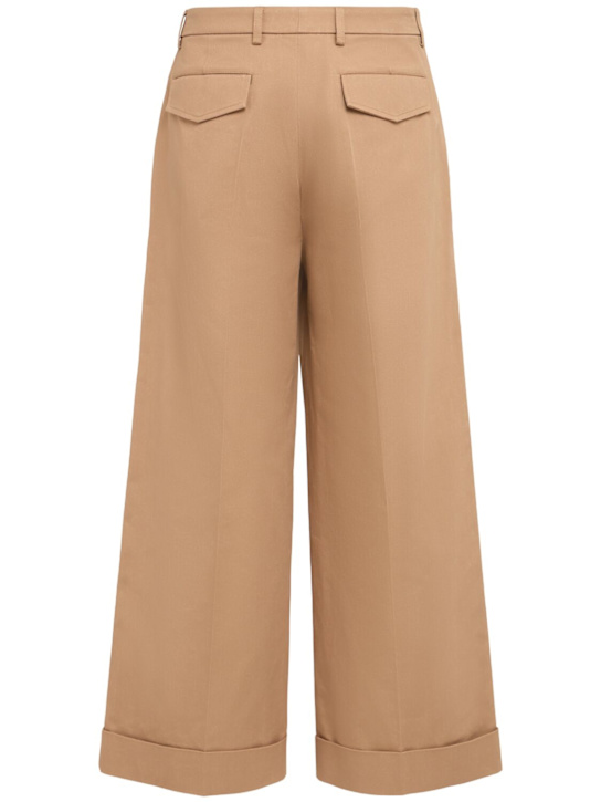 Valentino: Cotton gabardine pants