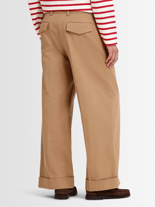 Valentino: Cotton gabardine pants
