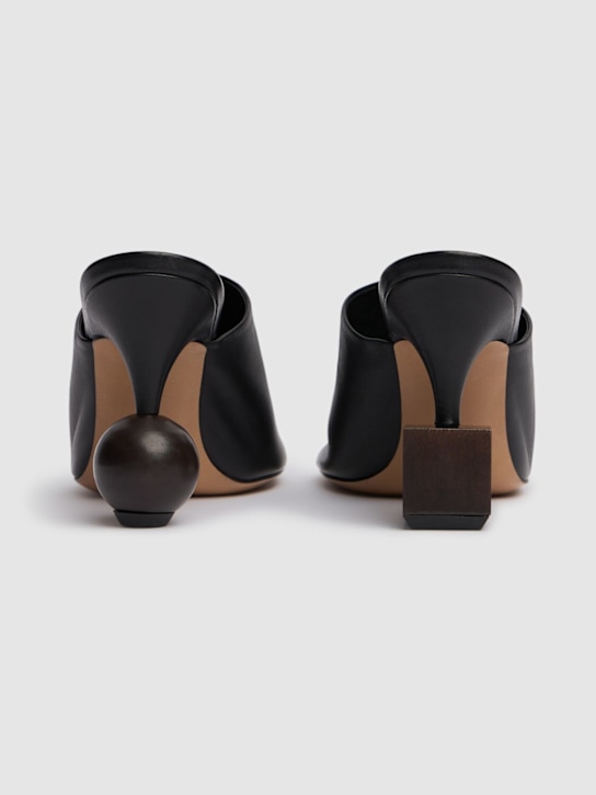 Jacquemus: Mules de piel 90mm