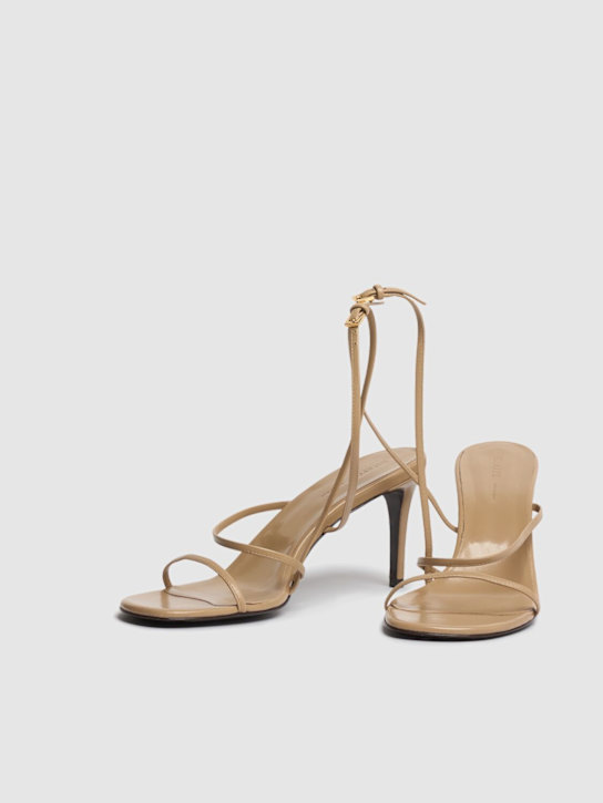 Khaite: 75mm Loop leather sandals