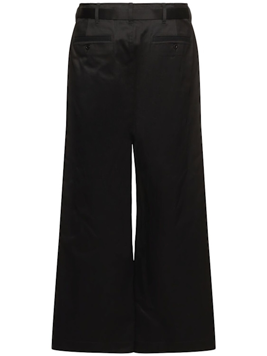 Sacai: Cotton chino pants