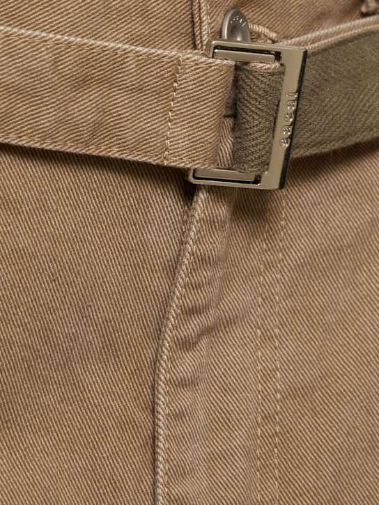 Sacai: Hose aus Denim