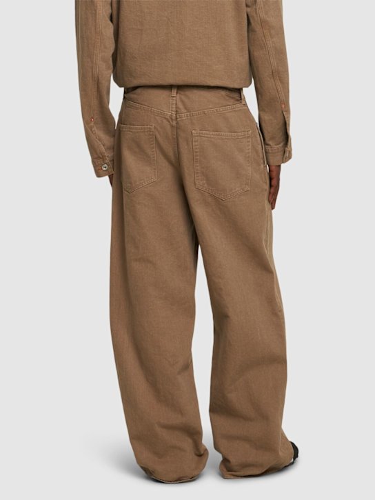 Sacai: Hose aus Denim