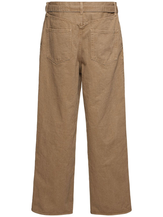 Sacai: Hose aus Denim