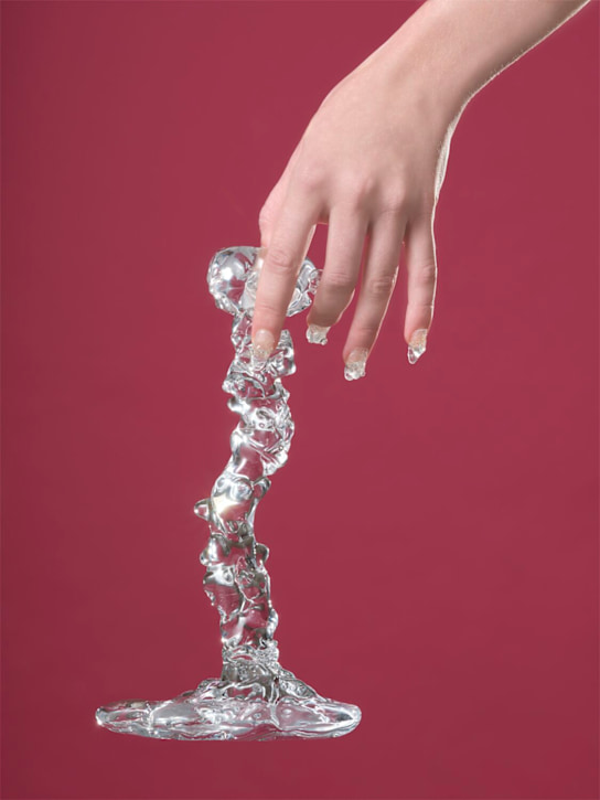 Polspotten - Grand chandelier en verre Drip