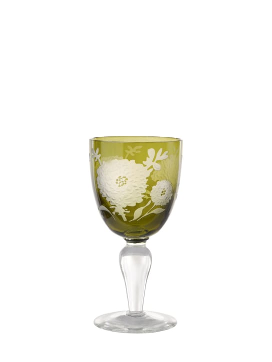 Polspotten: Lot de 6 verres à vin multicolores Peony