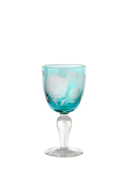 Polspotten: Lot de 6 verres à vin multicolores Peony