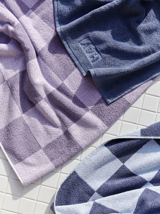 HAY: Check organic cotton bath towel