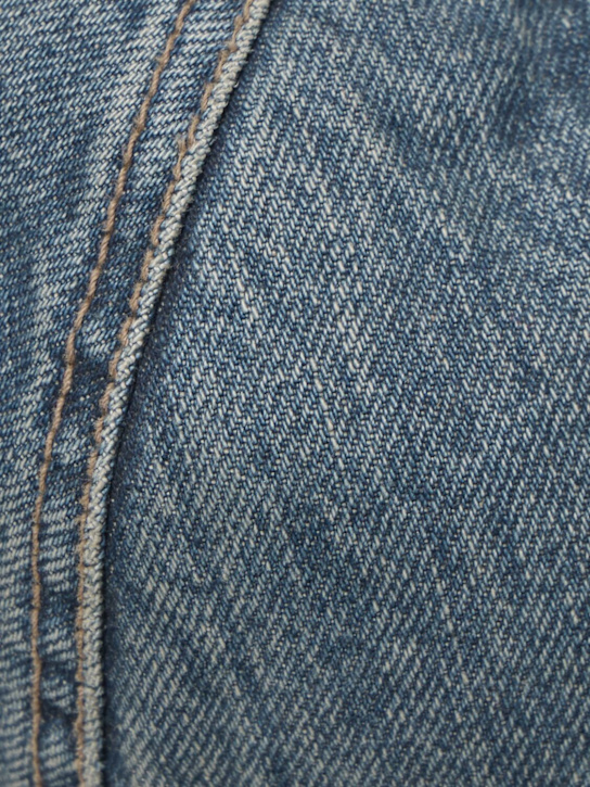 Rick Owens DRKSHDW: Sostén de denim de algodón