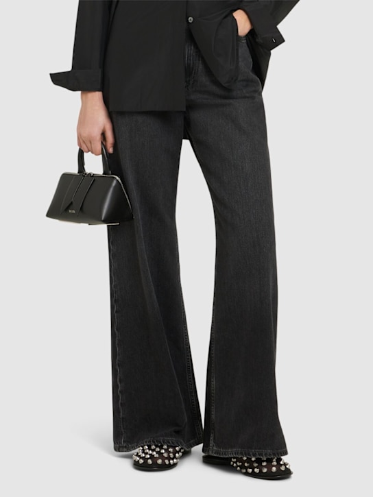 Alexander Wang - Pantoufles plates en mesh Rhodes 10 mm