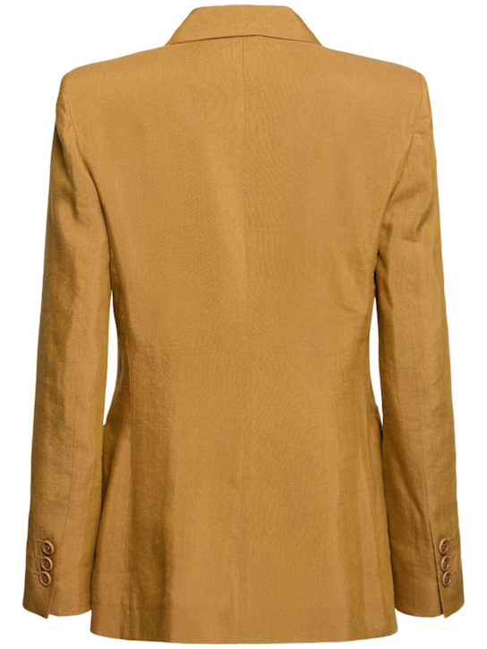 Alberta Ferretti: Blazer doppiopetto in misto viscosa