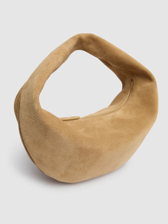 Khaite: Medium Olivia suede hobo bag