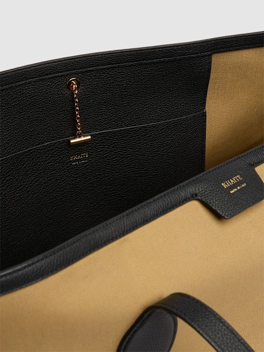 Khaite: Sac cabas moyen en toile Amalia