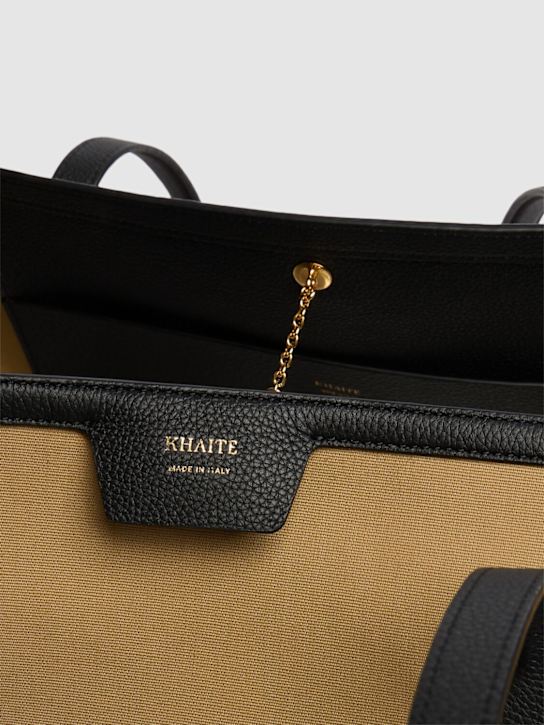 Khaite: Sac cabas moyen en toile Amalia