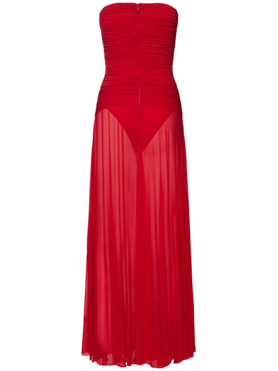Magda Butrym: Jerseykleid mit Drapierung